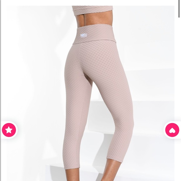 Booty by Brabants Pants - Booty by Brabants Cropped Croco Leggings